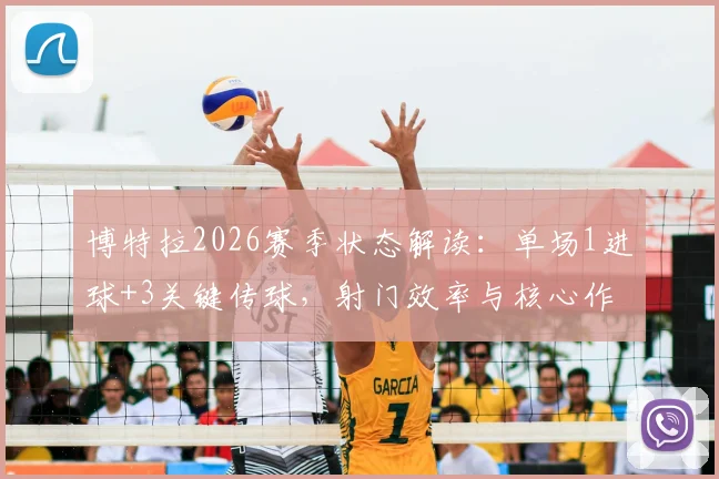 博特拉2026赛季状态解读：单场1进球+3关键传球，射门效率与核心作用全分析