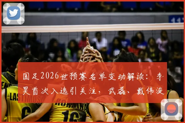 国足2026世预赛名单变动解读：李昊首次入选引关注，武磊、戴伟浚回归备战关键战